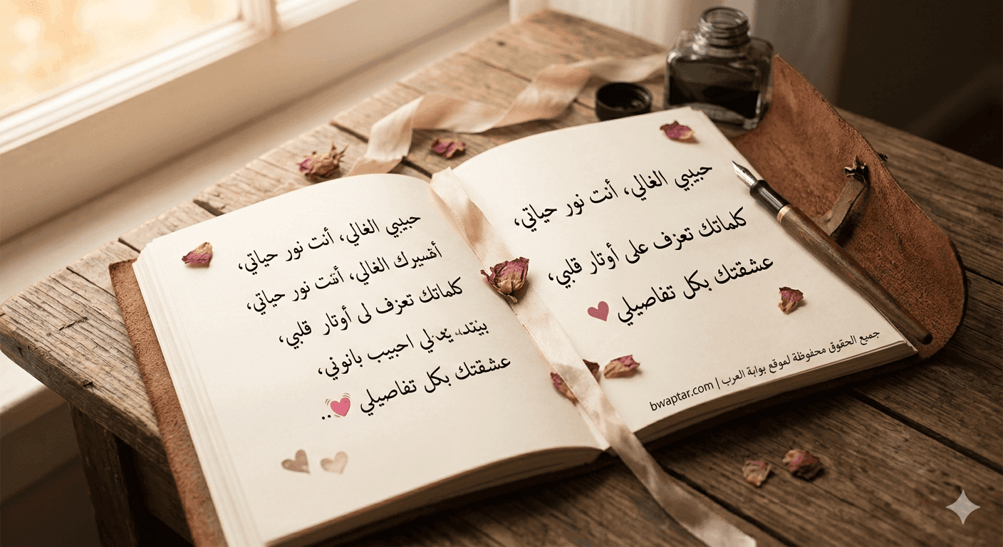 كلمات رومانسية تخطف القلب