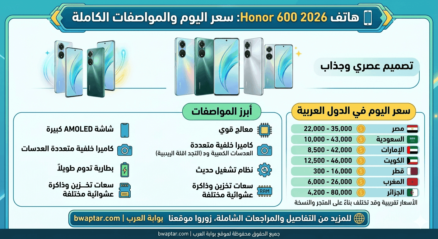 Honor 600 2026