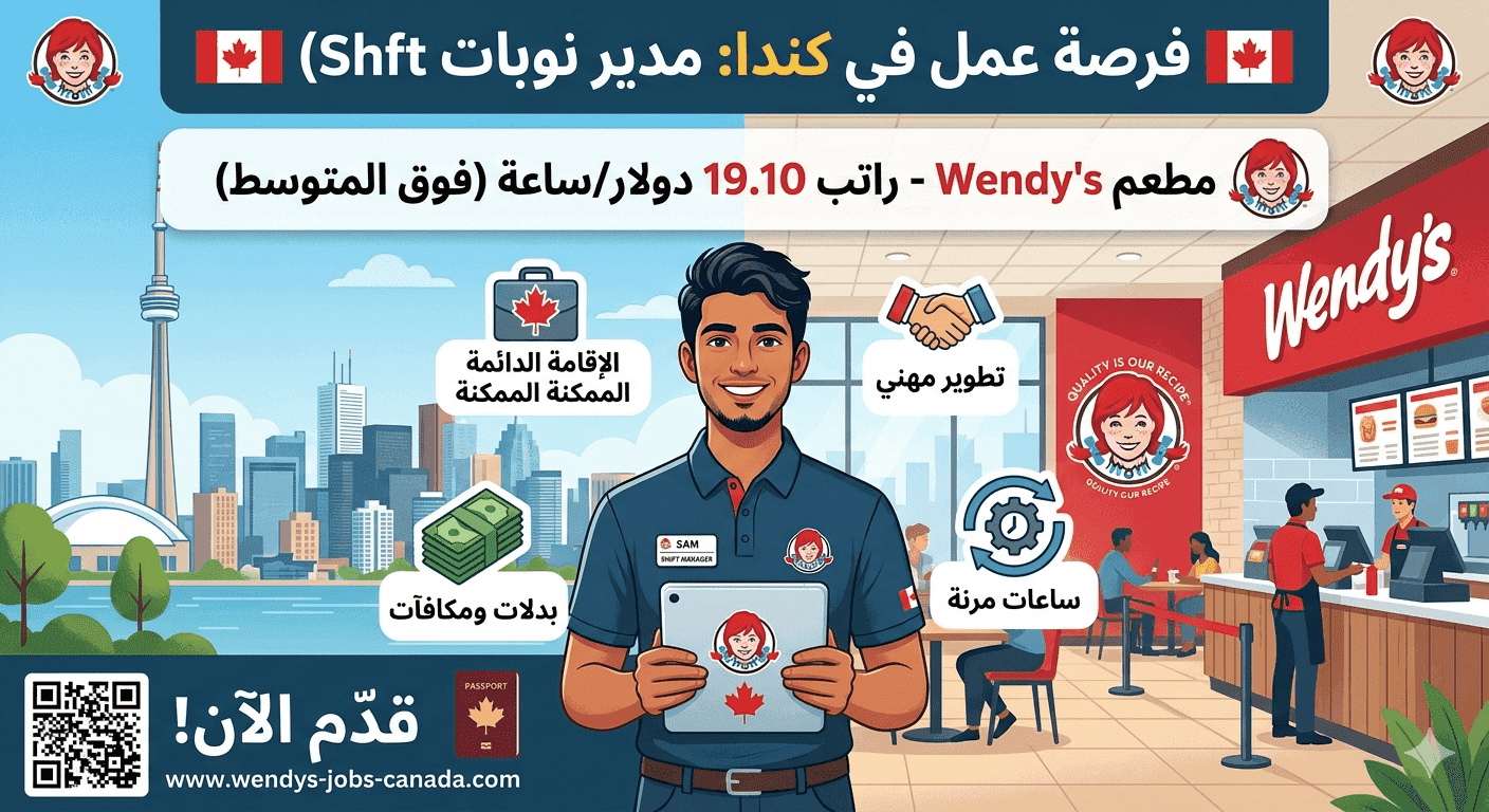 فرصة عمل في كندا