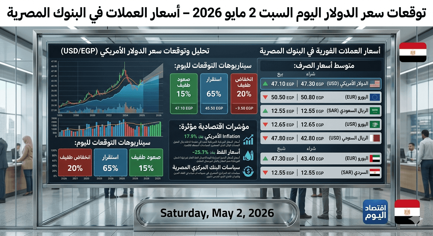 سعر الدولار اليوم السبت