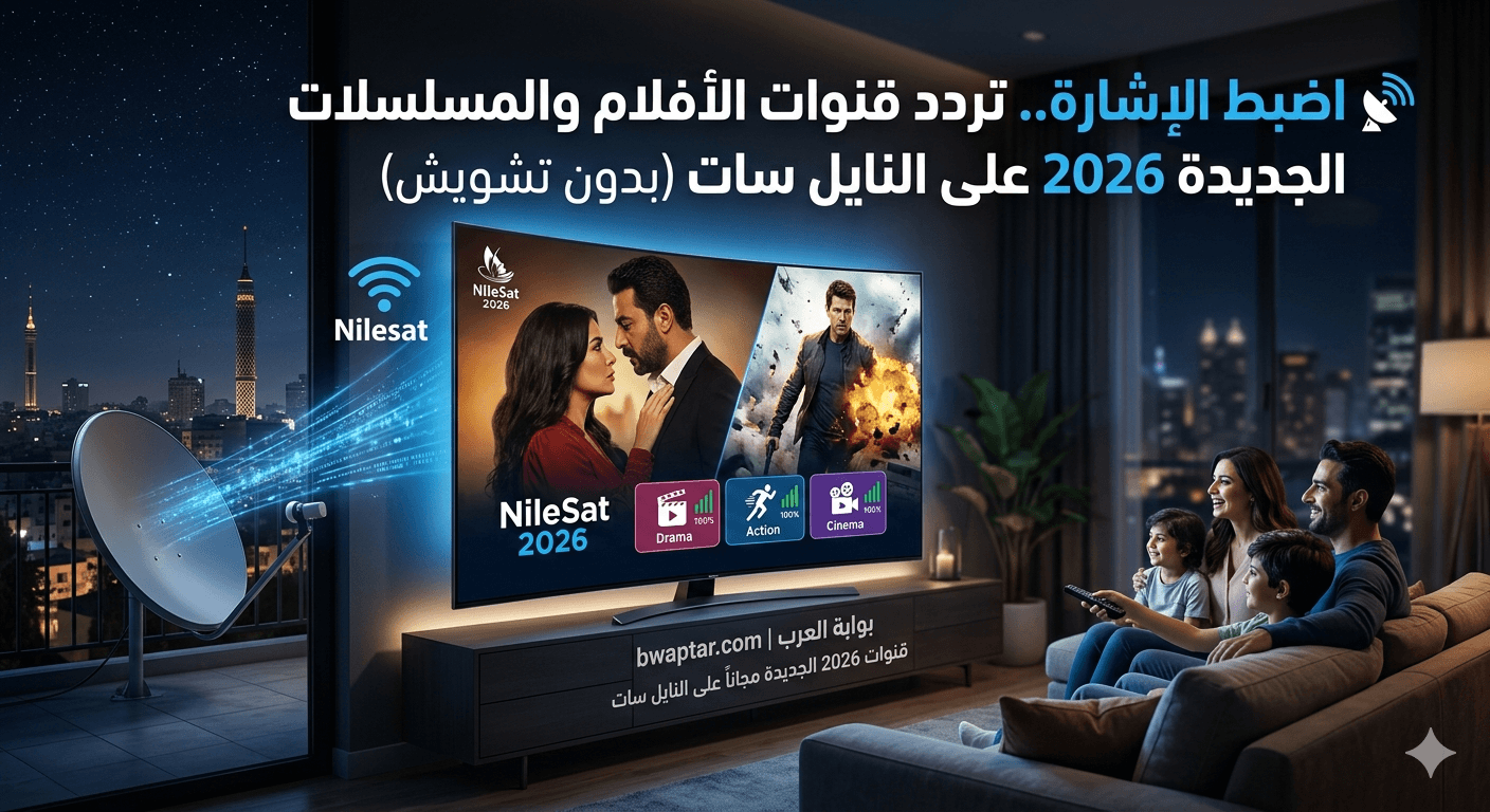 قنوات الأفلام والمسلسلات الجديدة 2026