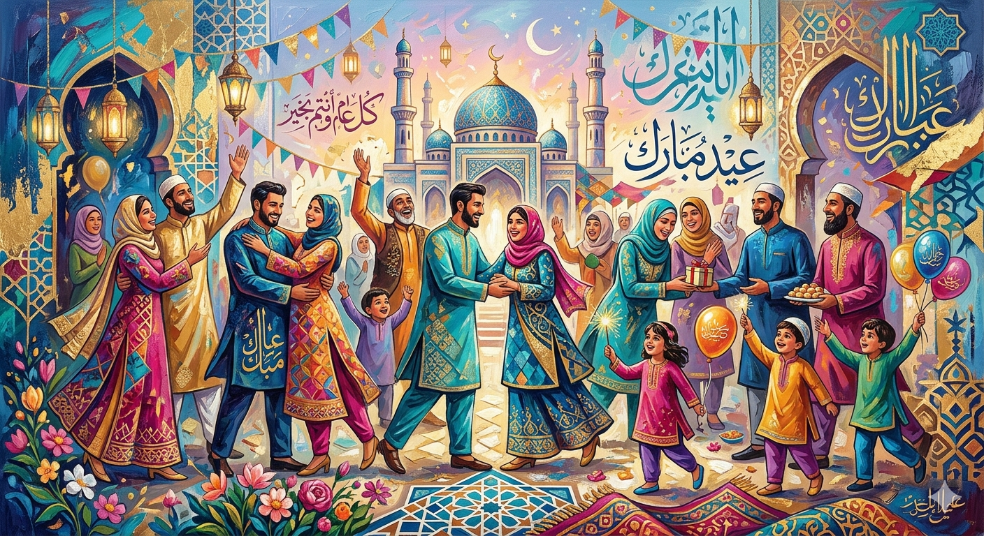 تصميم ذكاء اصطناعي للعيد