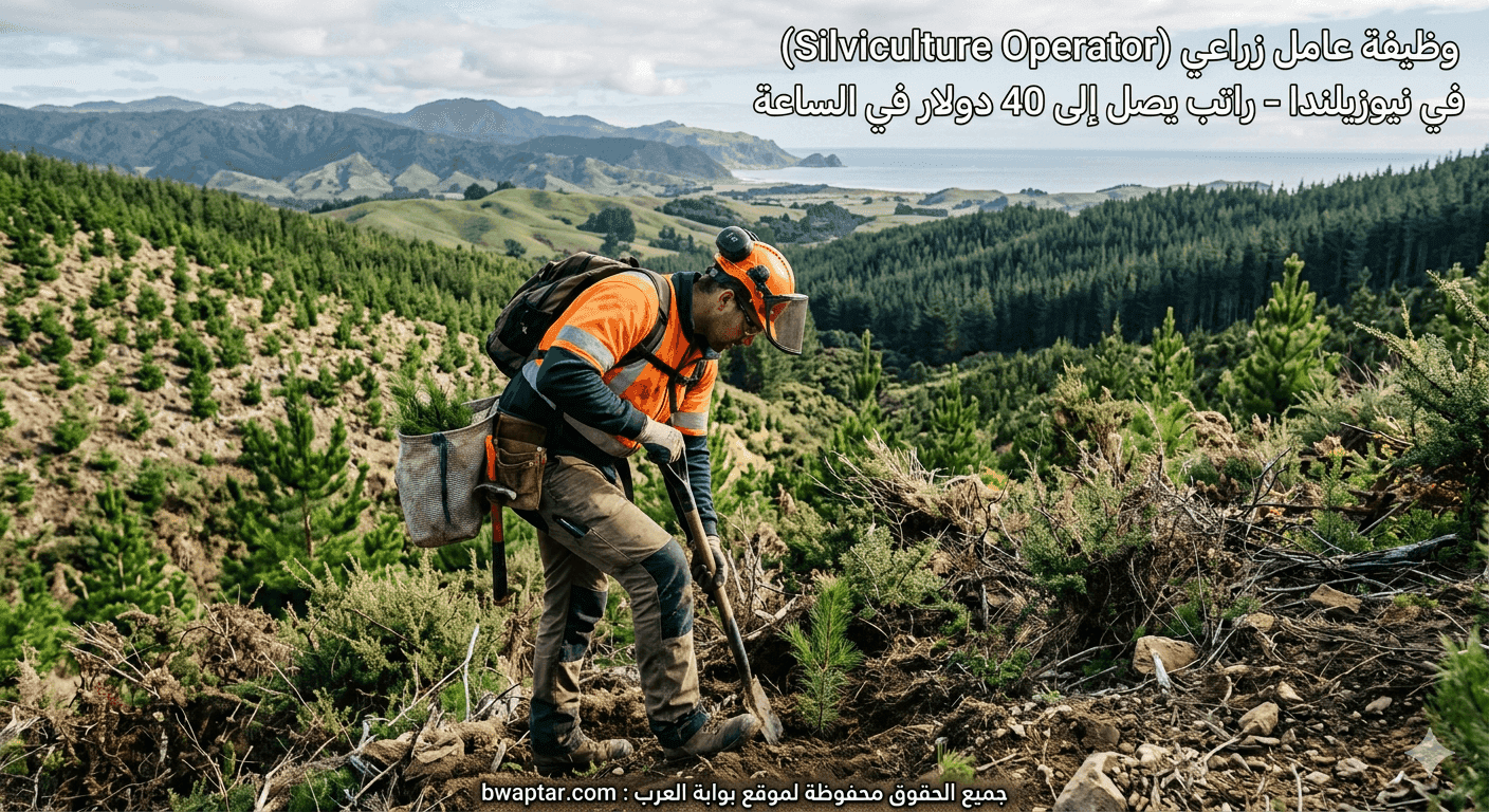 عامل زراعي (Silviculture Operator)