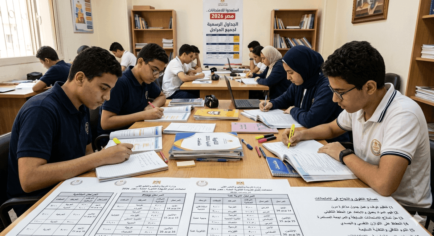 الامتحانات في مصر 2026