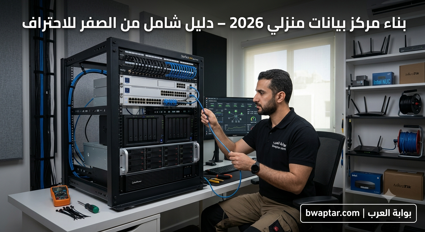 مراكز البيانات المنزلية