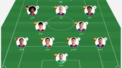 تشكيل مباراة برشلونة ضد رسينغ