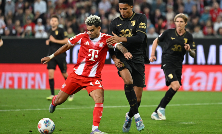 مباراة باير ليفركوزن ضد أوغسبورغ